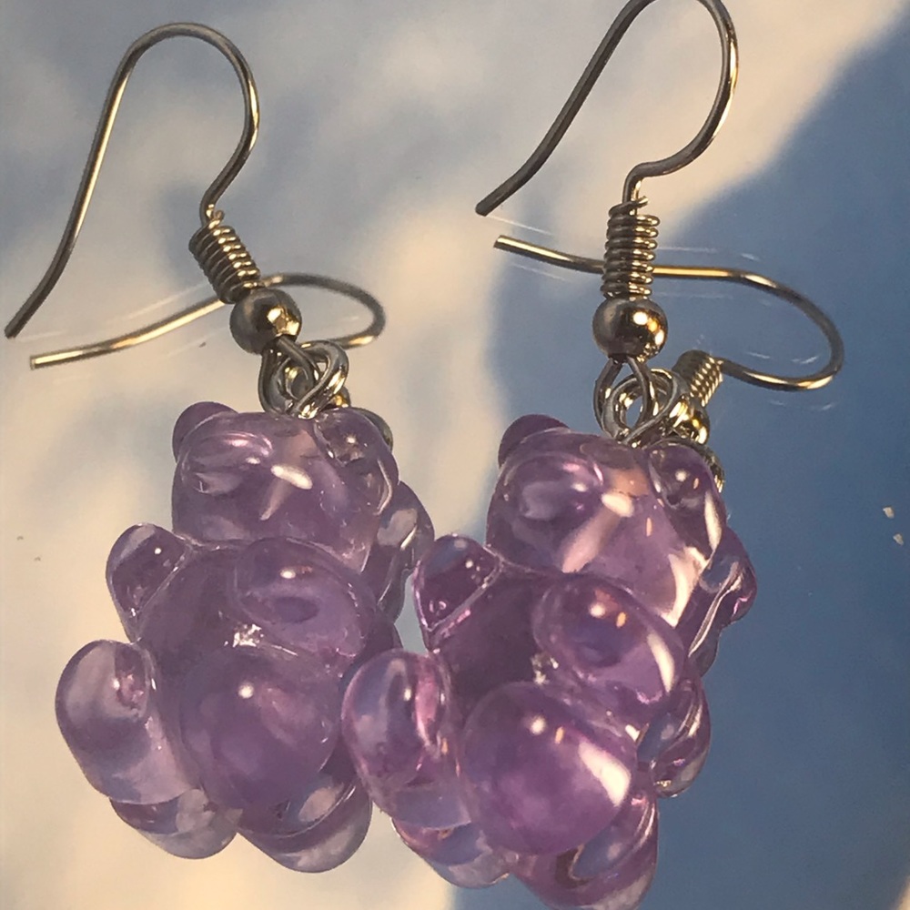 Gummy bear earrings - Tons of Colors!!!